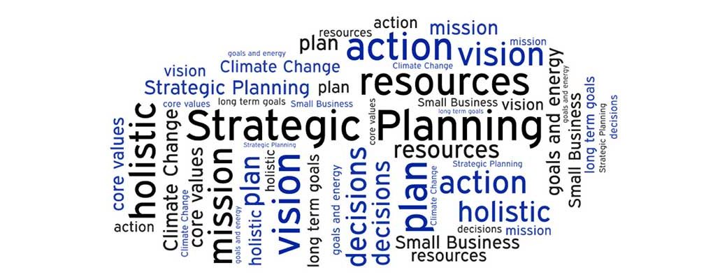 Strategic Planning and Climate Change WordArt